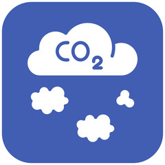 Obraz premium Smog Icon