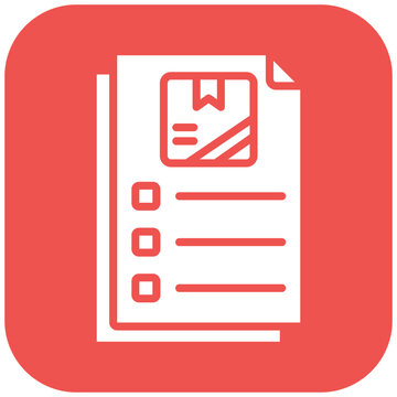 Delivery Note Icon