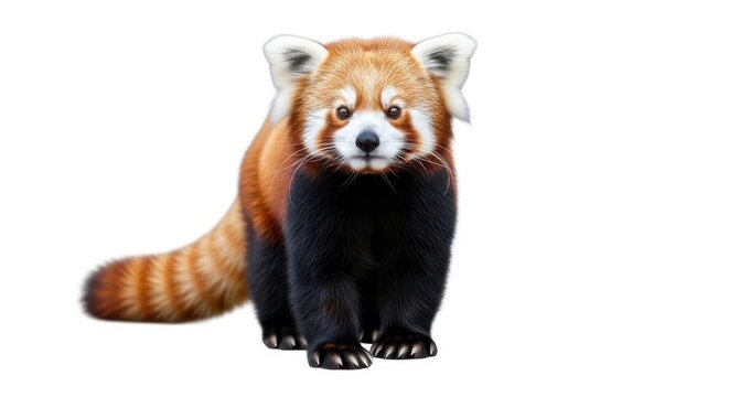 Charming red panda portrait explore the world of ailurus fulgens and red panda conservation