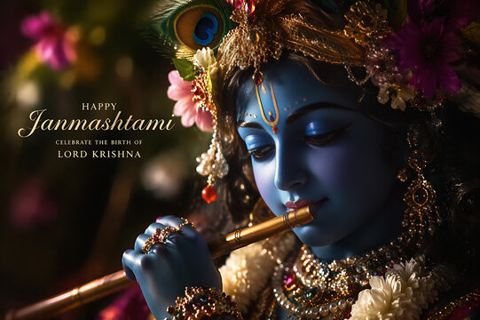Grand Celebration Shri Krishna Janmashtami Dahi Handi Gokulashtami Krishnashtami Krushna Jayanti Ashtami Rohini Kanhaiya Janmotsav Nandotsav Cultural Religious Festive Vibes
