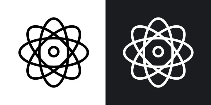 Fusion outlined icon vector collection.