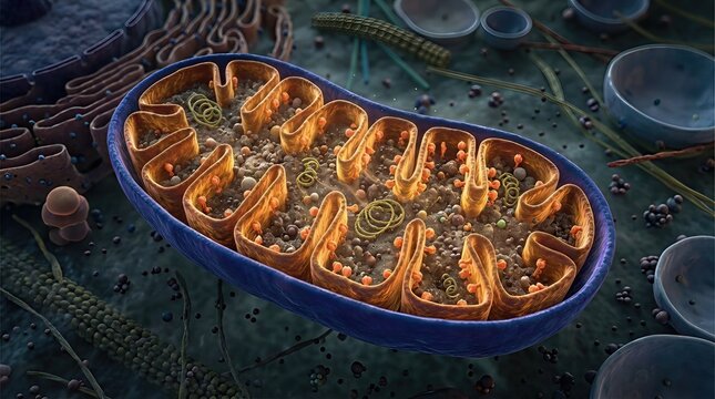 Mitochondrion, cellular organelle structure, provides vital energy, facilitating biological process, metabolism, respiration, generating adenosine triphosphate molecule, essential for life.
