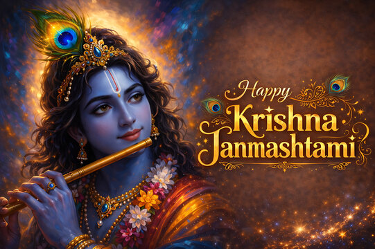 Grand Celebration Shri Krishna Janmashtami Dahi Handi Gokulashtami Krishnashtami Krushna Jayanti Ashtami Rohini Kanhaiya Janmotsav Nandotsav Cultural Religious Festive Vibes