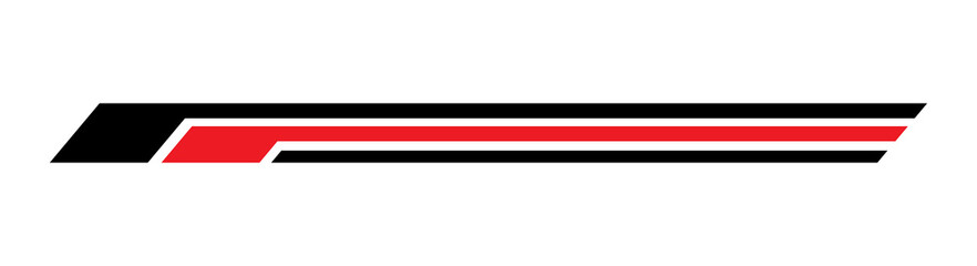 Obraz premium Data dashboard overlay stripe with red accent, modern UI bar for analytics display, progress indicator element for digital interface design, PNG with transparent background