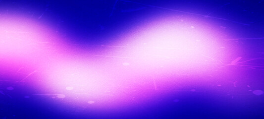Fototapeta premium Mystical purple and blue abstract background with glowing light effects and subtle scratches for a vintage feel.
