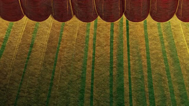 和紙、和風イメージの抽象的な背景素材、ショート動画