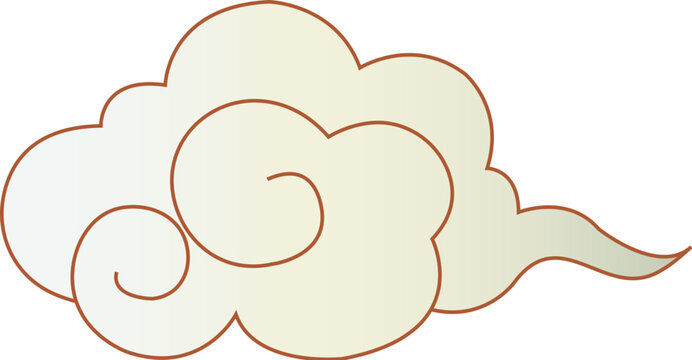 Chinese auspicious cloud