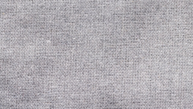 Gray linen fabric texture with natural weave for a rustic textile background
