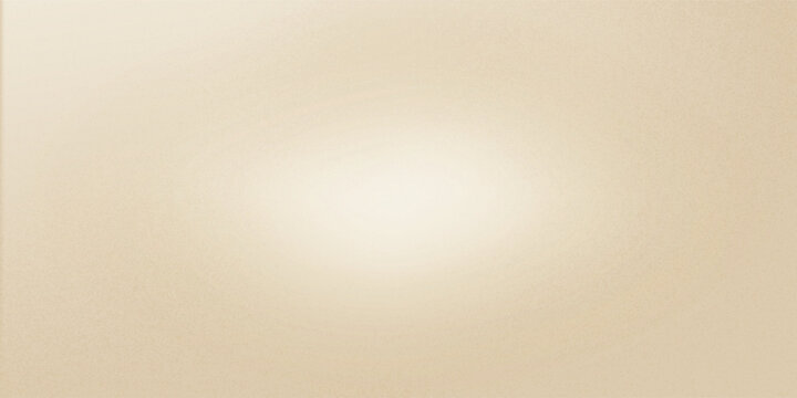 Cream background with soft beige gradient and light color transitions. Subtle grainy texture with delicate noise, dots, and fine particles. Vector gradation effect in warm tones.