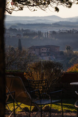 Obraz premium Toscana, Val de Orcia