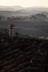 Obraz premium Toscana, Val de Orcia