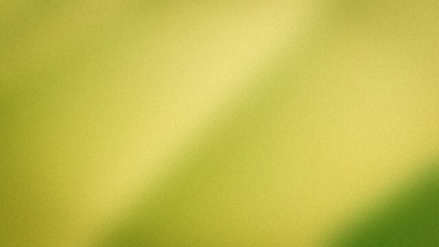 Abstract 4K grainy yellow green olive gradient background with soft natural blur texture