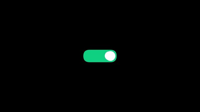 Modern liquid toggle switch animation with smooth fluid motion and interactive UI behavior. Clean and minimal design with soft morphing effect, perfect for app interfaces, UX demonstrations, technolog