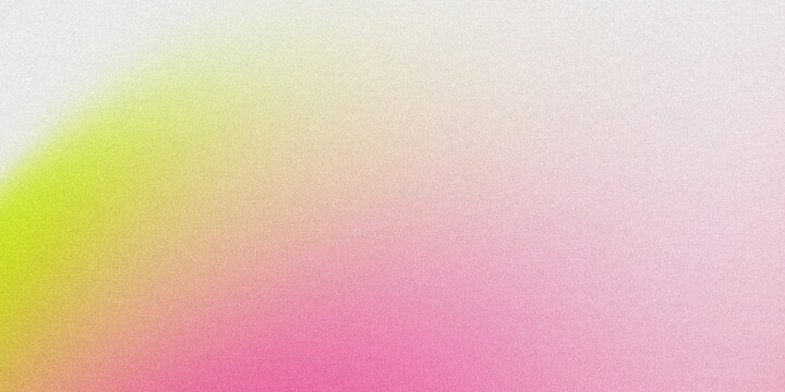 Abstract textured background with a smooth gradient from lime green through warm yellow-orange to soft pink, featuring a subtle grainy noise effect.