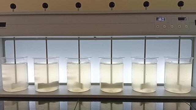 Jar Test Sequence: Fast Agitation of Moderate Turbidity Raw Water Before Coagulant Dosing in Laboratory
