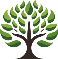 Fototapeta premium Eco Green Eco Health leaf ecology nature element vector icon, Leaf Icon, green leaf ecology nature element vector