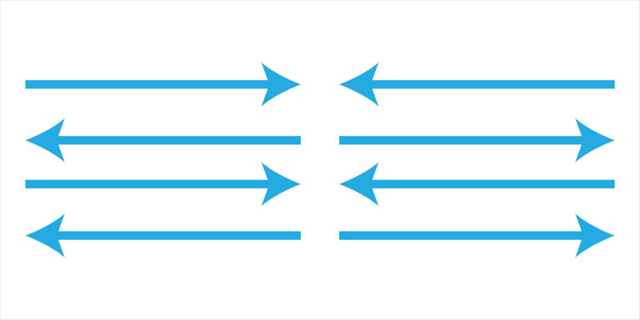 Long curved hand drawn arrow vector. Long arrow. Semi curve long arrow vector.