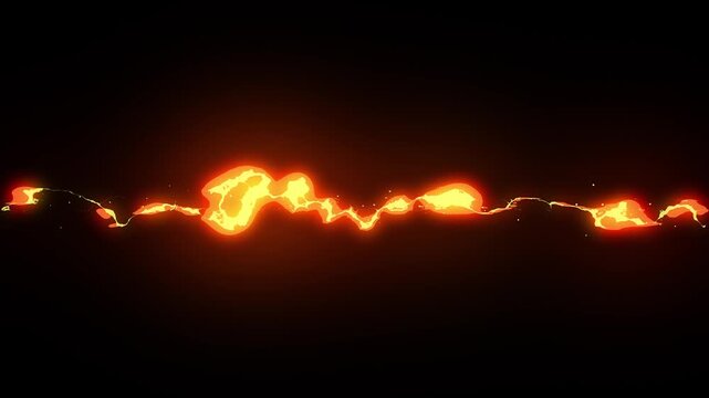Comic Energy Light Rays Action Animation
A comic explosive electric light ray with power cartoon like style on a black background