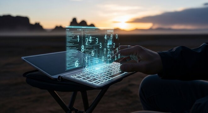 Data processing laptop computer