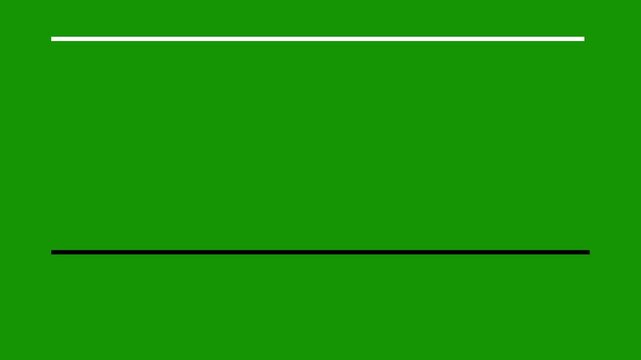 Minimal Double Line Frame Animation Motion Graphics | Clean Border Green Screen Overlay