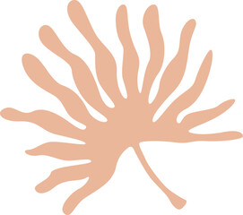 Leaf Monstera Silhouette Line Art © Pavlo Syvak