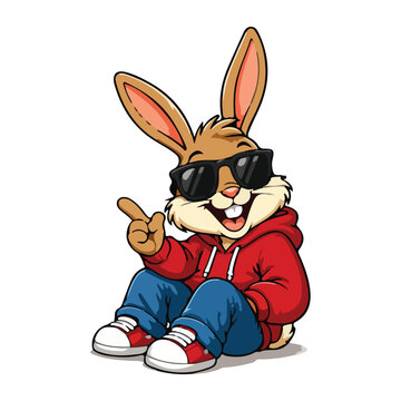 Rabit laugh T- Shirt 