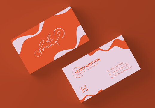 Modern Business Card Design Template