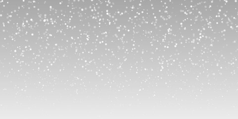 Fototapeta premium Png Falling snow on transparent background. Light snowfall, snowflakes, Snow flakes, snow background. Bokeh lights vector file 