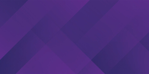 Fototapeta premium Abstract purple geometric background with elegant diagonal overlapping shapes and gradients. Modern minimalist vector illustration for luxury design
