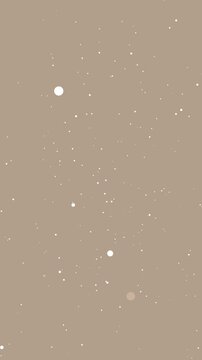 minimalist aesthetic wallpaper with light brown and beige background with dot pattern resembling stars, snowflakes for  story templates