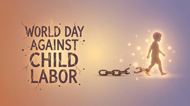 World Day Against Child Labor Awareness.