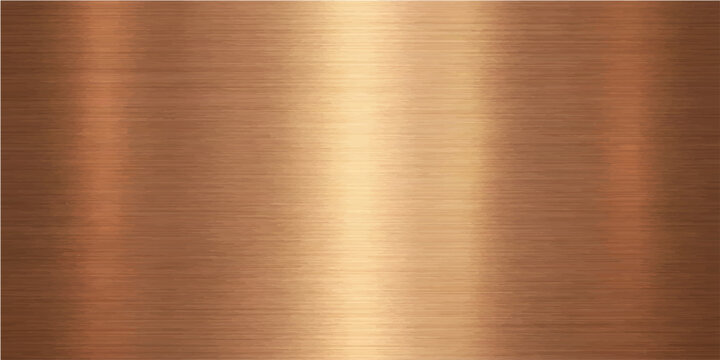 A textured copper metal background with warm hues and subtle reflections. This image exudes elegance and sophistication, providing a versatile visual for various design projects.