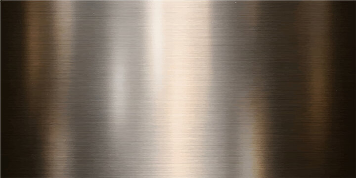 A close-up view of brushed metal texture, revealing the exquisite details of the polished surface.