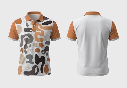 Creative Polo T Shirt Design Layout