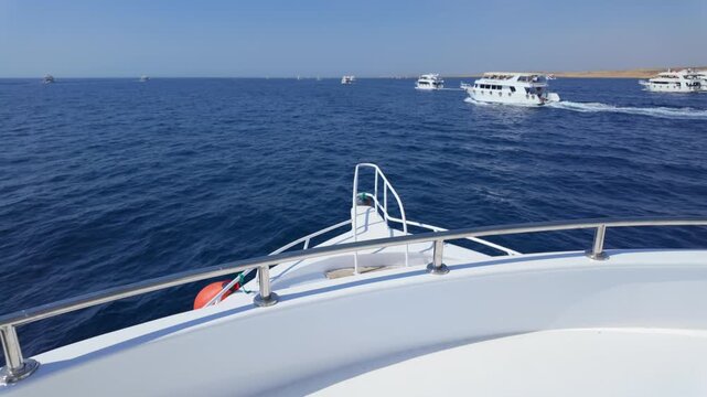 Sailing in Ras Mohammed National Park, South Sinai, Egypt