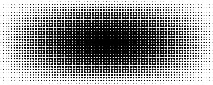 Abstract diagonal gradient halftone pattern A gradiant of black and white dots creating a textured abstract background with varying Pixelated wave shadow texture. Abstract halftone gradation pattern