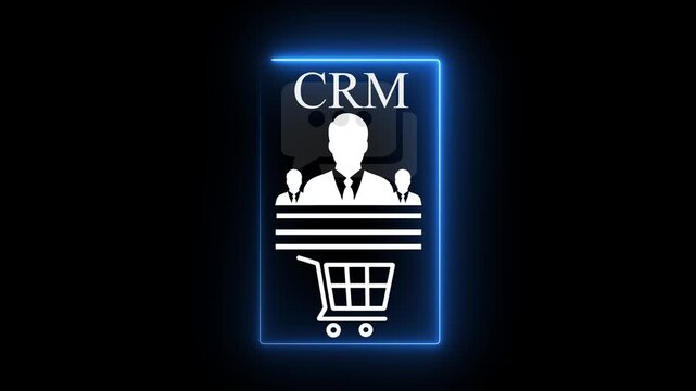 Concept of business digitalization and customer experience management symbolizing innovation, data-driven marketing, automation, and smart communication for strategic success and client retention