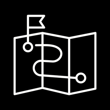 Topography Vector Icon