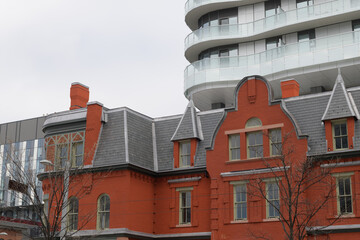 Naklejka premium historic Palace Street School (Canary District, restaurant) and 