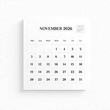 calendar for 2012