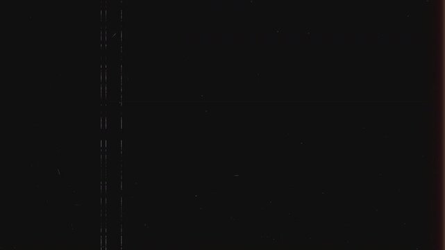Vintage television overlay with static noise lines retro screen effect and analog VHS video texture for editing