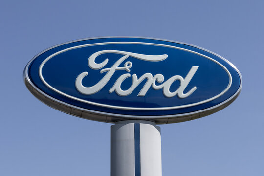 Ford Blue Oval logo. Ford Motor Company began using the iconic Blue Oval logo as far back as 1927.