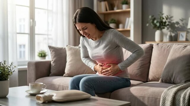 Female organ discomfort: abdomen pain, uterine spasm, period bleeding, hormone imbalance, ovarian health, reproduction challenge, endometrium disorder.