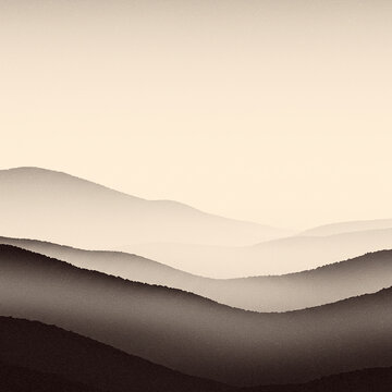 Black and white watercolor background