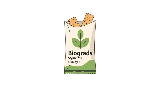 Biograds potato chips eco friendly packaging