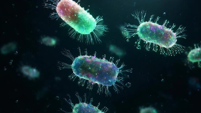 AI microbial visualization