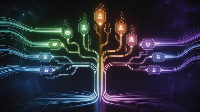 Tree Hierarchy AI Agent Branching Specialization