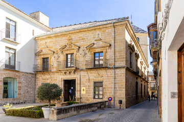 Fototapeta premium Buildings in the historic center of the city of Ubeda in the province of Jaen, Spain