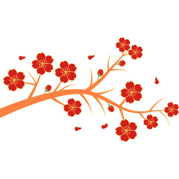 Flower Stalk Vector