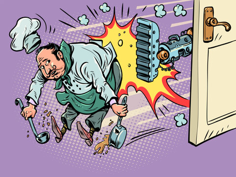 AI is taking over jobs. The chef is out of a job. Artificial intelligence is taking over humanity.